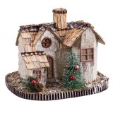 Tilbehr til Jule Bethlehem Dekoration Multifarvet Kirke 30 X 24 X 22 CM #1