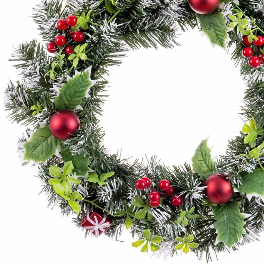 Adventskrans Rd Multifarvet Plastik 40 cm #13