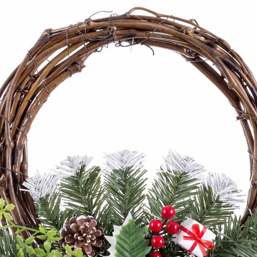 Adventskrans Rd Multifarvet Spanskrr Plastik Ananas 30 cm #9