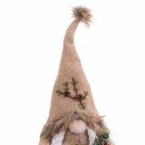 Julepynt Beige Sand Materiale Pige 18 x 9 x 38 cm #5