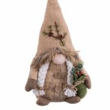 Julepynt Beige Sand Materiale Pige 18 x 9 x 38 cm #9