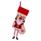 Julesok Multifarvet Materiale Julemanden 47 x 28 x 28 cm #5