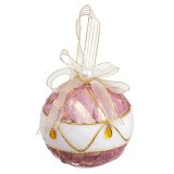 Julekugler Hvid Pink Polyfoam Materiale 8 x 8 x 8 cm (4 enheder) #1