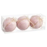 Julekugler Pink Polyfoam Materiale 10 x 10 x 10 cm (3 enheder) #5