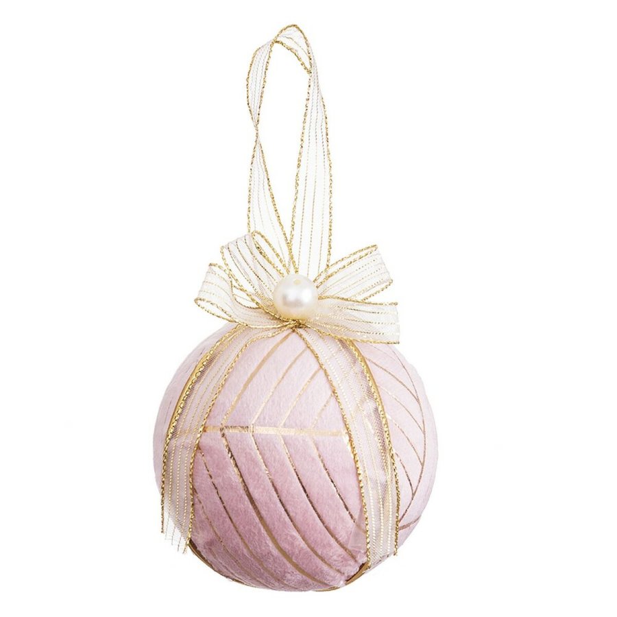 Julekugler Pink Polyfoam Materiale 8 x 8 x 8 cm (4 enheder) #1