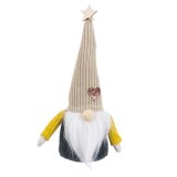 Julepynt Grn Beige Sand Materiale Julemanden 20 cm #1