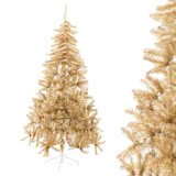 Juletr Guld Metal Plastik 120 X 120 X 240 CM #5
