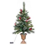 Juletr Grn Multifarvet 80 x 45 x 18 cm (4 enheder) #1