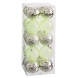 Julekugler Grn 8 x 8 x 8 cm (20 enheder) #1