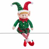 Julepynt Rd Grn Alf 30 x 8 x 56 cm #1