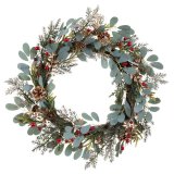 Adventskrans Multifarvet Plastik 55 x 7 x 55 cm #1
