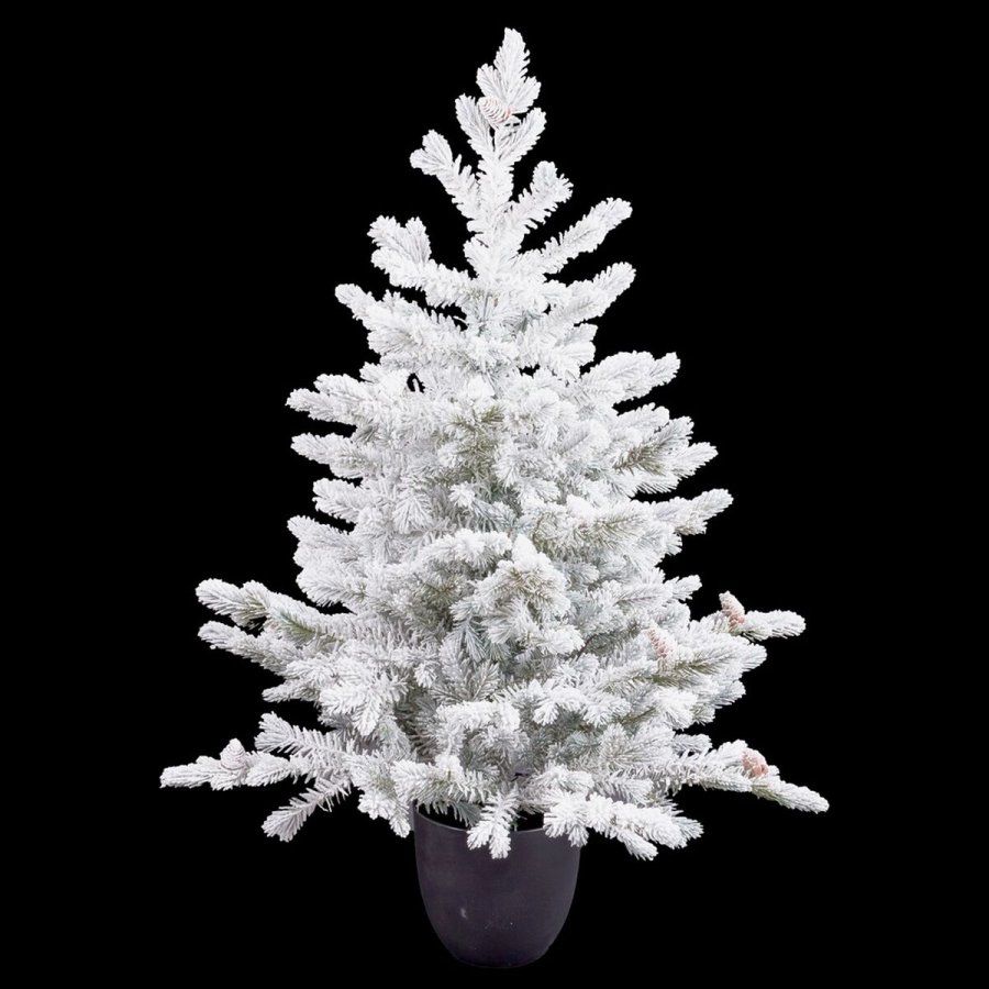 Juletr Polyetylen Ananas snefald 40 x 40 x 90 cm #5