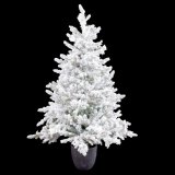 Juletr Polyetylen Ananas snefald 60 x 60 x 120 cm #5