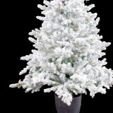 Juletr Polyetylen Ananas snefald 60 x 60 x 120 cm #9