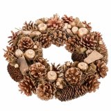 Adventskrans Foam Ananas 36 x 9 x 36 cm #1
