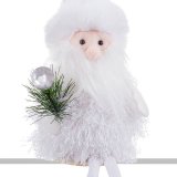 Julepynt Hvid Julemanden 14 x 13 x 43 cm #5