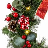 Adventskrans Multifarvet PVC 40 x 40 x 15 cm #5