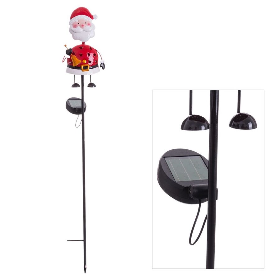 Solcellelampe Multifarvet 12 x 6 x 74 cm #1