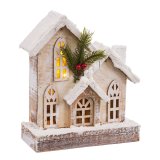 Tilbehr til Jule Bethlehem Dekoration Natur Kirke 21 X 9 X 25 CM #1