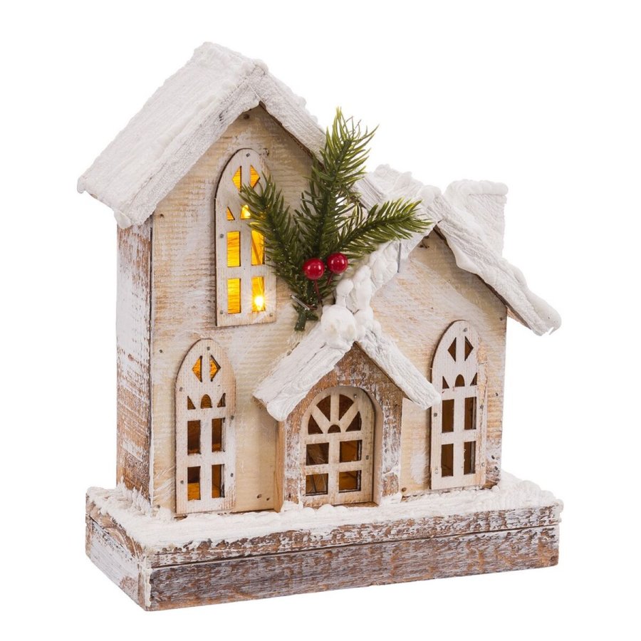 Tilbehr til Jule Bethlehem Dekoration Natur Kirke 21 X 9 X 25 CM #1