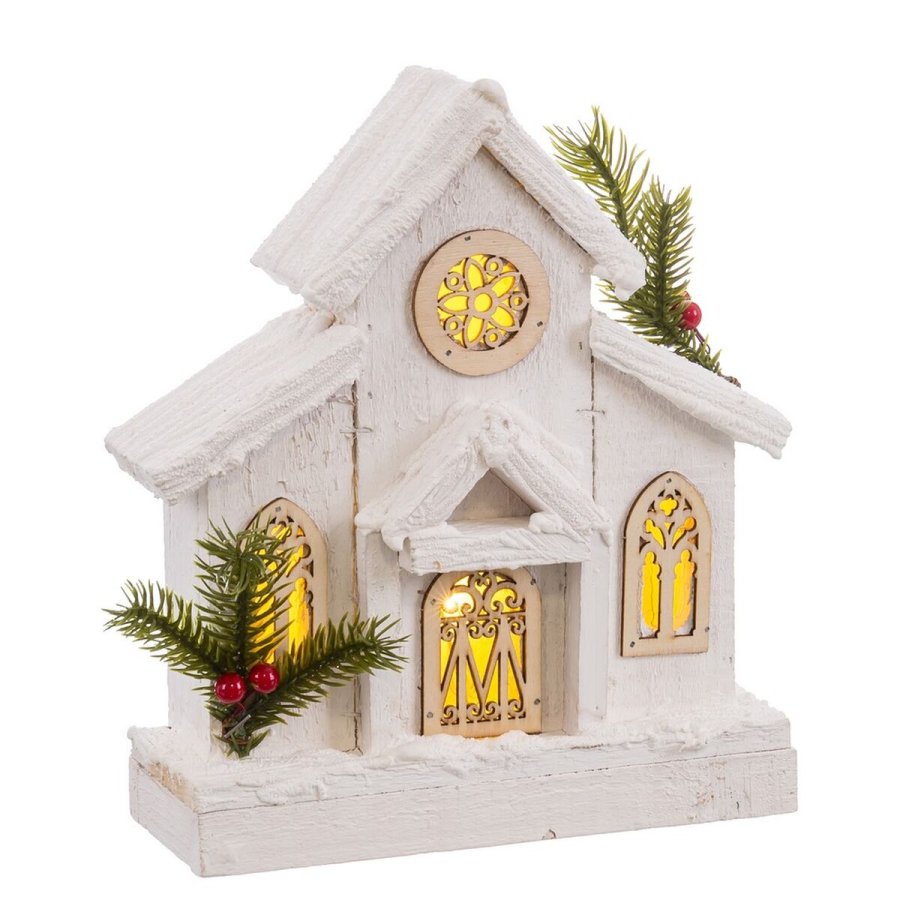 Tilbehr til Jule Bethlehem Dekoration Natur Kirke 20 X 7 X 24 CM #1
