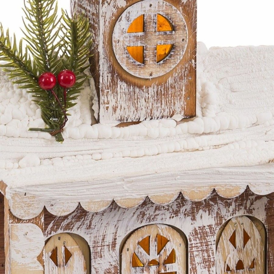 Tilbehr til Jule Bethlehem Dekoration Natur Kirke 22 X 11 X 36 CM #5