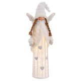Julepynt Hvid 20 x 13 x 63 cm #1