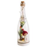 Julepynt Multifarvet Flaske Dukke 8,3 x 8,3 x 28,5 cm #1