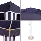 Lysthus Gazebo Polyester St�l 300 x 300 x 245 cm #3