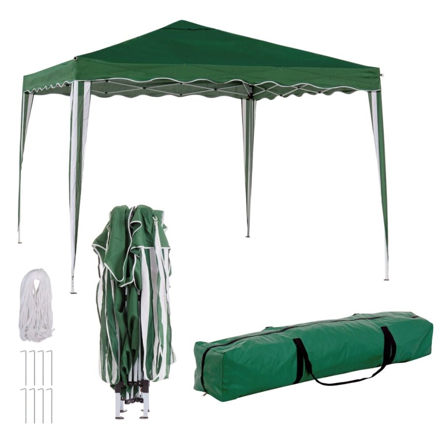 Lysthus Gazebo Polyester St�l 300 x 300 x 250 cm #2