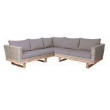 Havesofa Patsy Gr� 235 x 230 x 64,5 cm #1