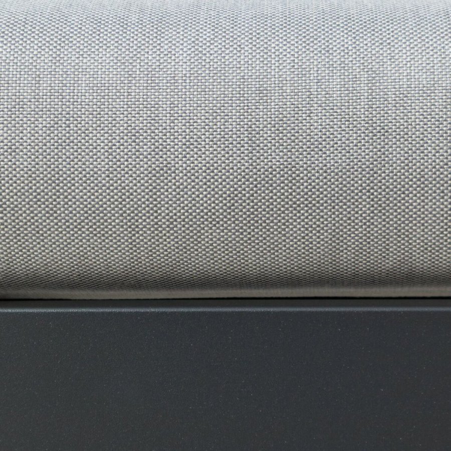 Havesofa Agnes Grafit 224 x 224 x 65,5 cm hj�rneskab #2