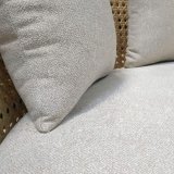 Seng til haven Niva Hvid Brun 133 x 126 x 70 cm #4