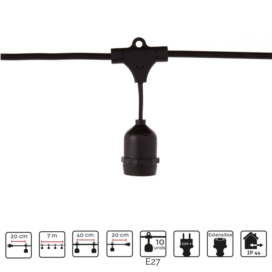 LED guirlande Cottage E27 22 x 18 x 12 cm #5