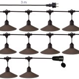 LED guirlande Chateau E27 23 x 22 x 12 cm #1