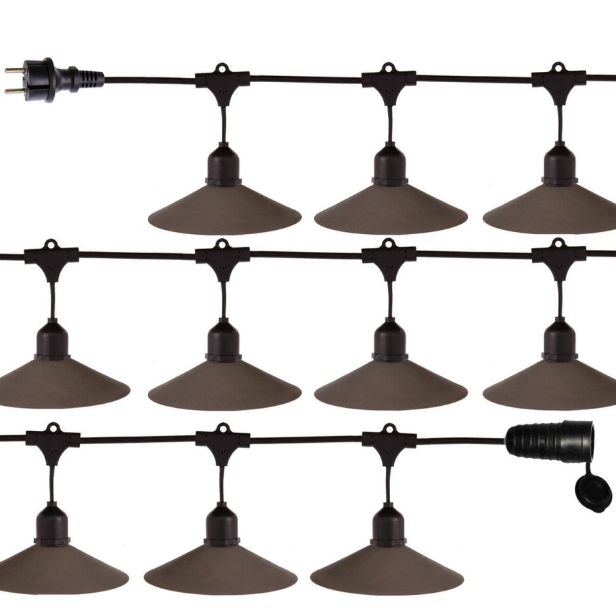 LED guirlande Chateau E27 23 x 22 x 12 cm #1