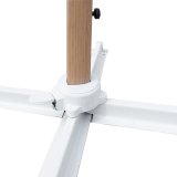 Sennik Tiber Hvid Aluminium Teak 300 x 300 x 250 cm #3