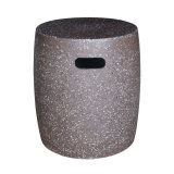 Taburet Terrazzo Brun 40 x 40 x 45 cm #1