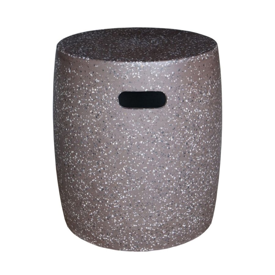 Taburet Terrazzo Brun 40 x 40 x 45 cm #1