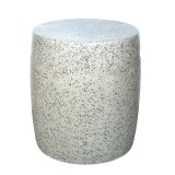Taburet Terrazzo Sort 40 x 40 x 45 cm #1