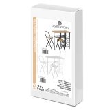 Spisebordst med 2 stole 100 x 74 x 88 cm #7