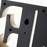 Namizna ura HOME Gylden Plastik 39 x 3,5 x 15 cm #13