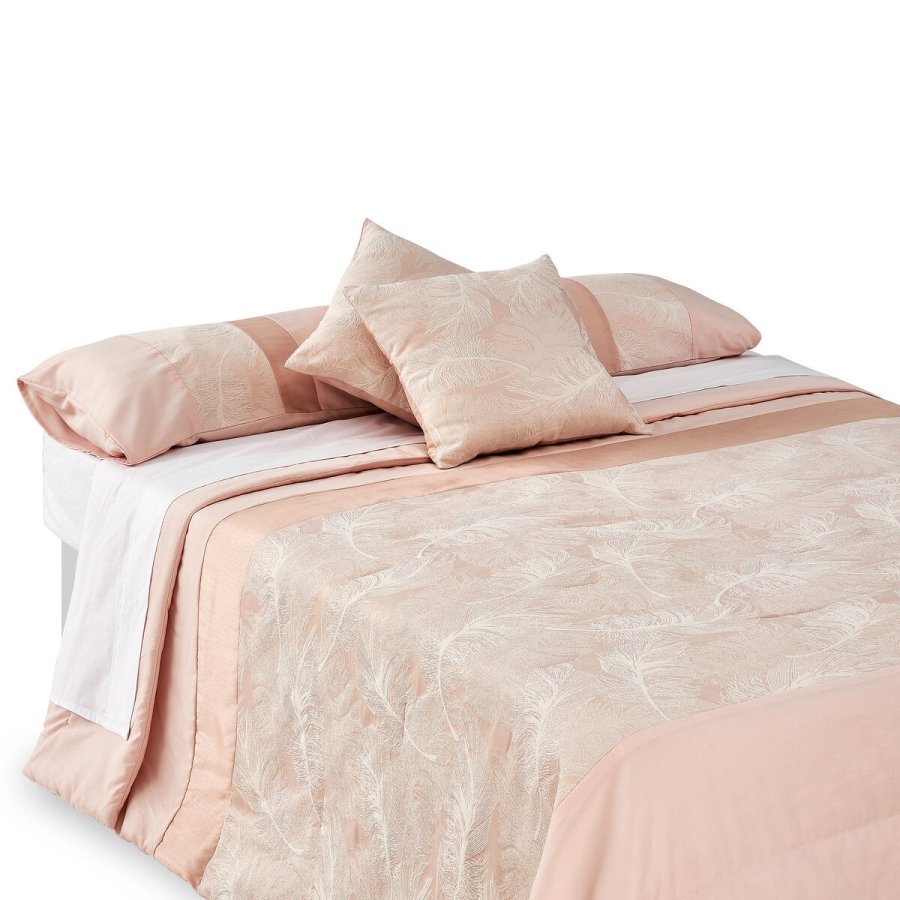 Sengetppe (vattppe) MARCH Pink Seng 135 230 x 250 x 2 cm #1