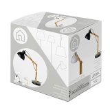 Flexo/skrivebordslampe Hvid Natur 37 x 16 x 41 cm #6