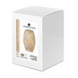 Bordlampe Natur Metal Bambus 40 W 220-240 V 20 x 20 x 35 cm #4