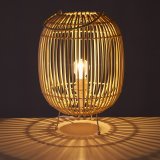 Bordlampe Natur Metal Spanskrr 40 W 220-240 V 23 x 23 x 31 cm #4