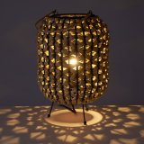 Bordlampe Sort Metal Vand-hyciant 40 W 220-240 V 21 x 21 x 30 cm #4