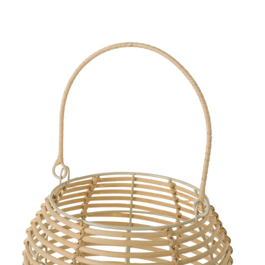 Laantarn Natur Jern Spanskrr 21 x 21 x 32 cm #3