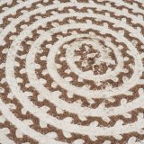 Tppe NATUR V Hvid Natur 90 x 90 x 1 cm #5