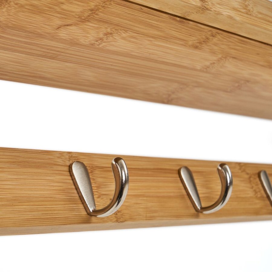 Hylder Natur Bambus 74 x 12 x 18 cm #4